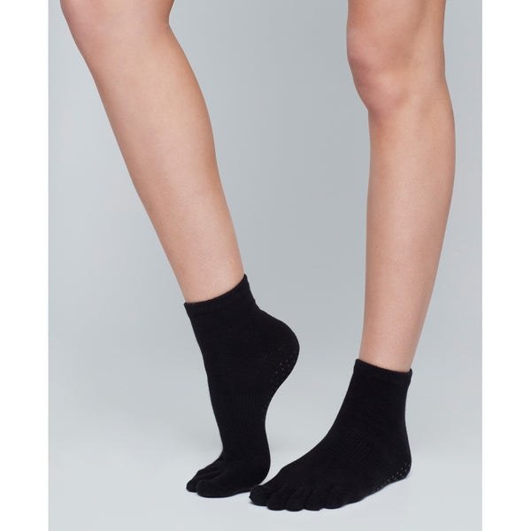 Moonchild Yoga Wear Moonchild Grip Socks - High Rise - Onyx Black