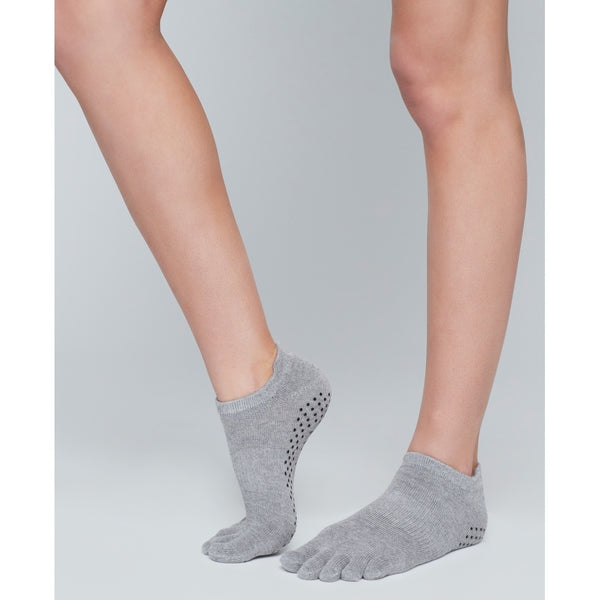 Moonchild Yoga Wear Moonchild Grip Socks - Low Rise - Heather Grey