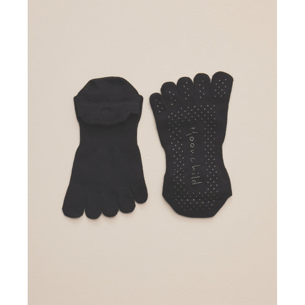 moonchild yoga wear Moonchild Grip Socks - Low Rise - Onyx Black