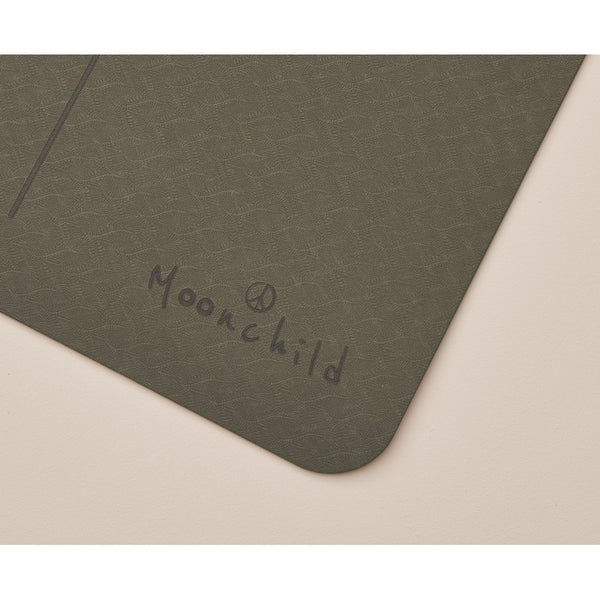 Moonchild Yoga Wear Active Yoga Mat - Dark Olive