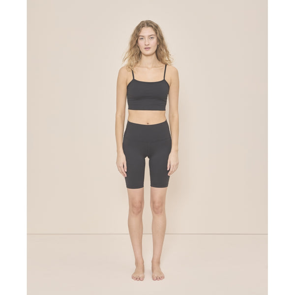 Moonchild Yoga Wear Lunar Luxe Bra Top - Black Iris