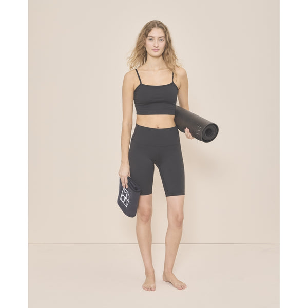 Moonchild Yoga Wear Lunar Luxe Bra Top - Black Iris