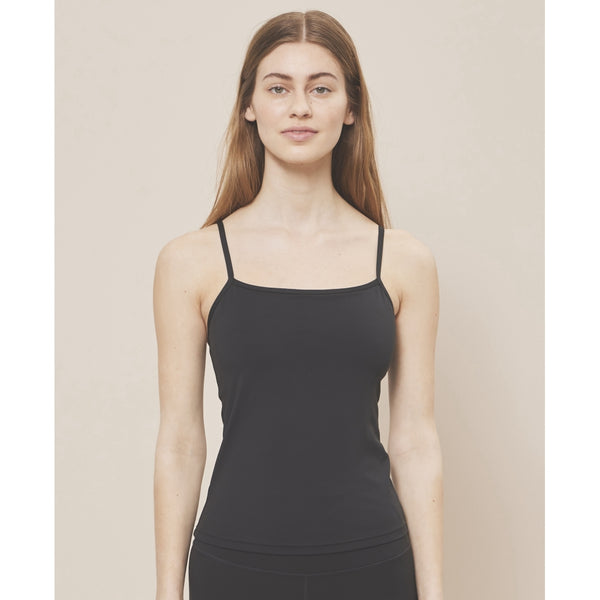 moonchild yoga wear Lunar Luxe Cami - Black Iris
