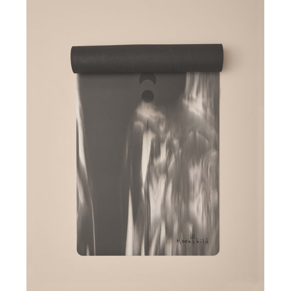 Moonchild Yoga Wear Melange Yoga Mat - Black/White