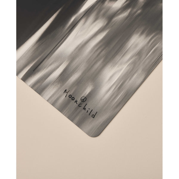 Moonchild Yoga Wear Melange Yoga Mat - Black/White