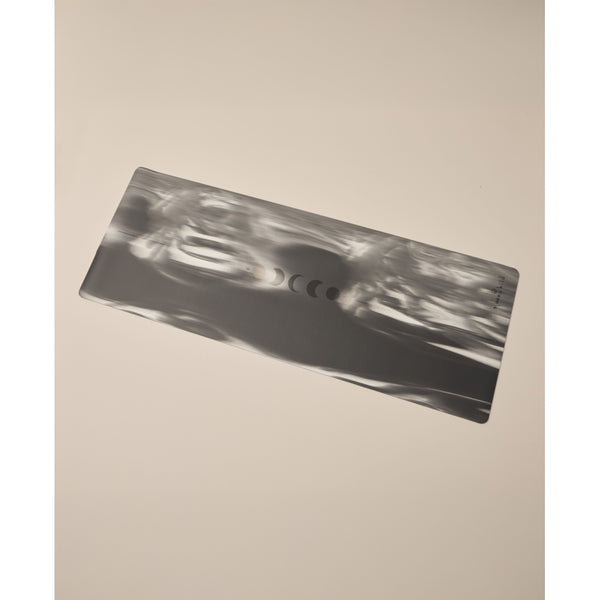 Moonchild Yoga Wear Melange Yoga Mat - Black/White