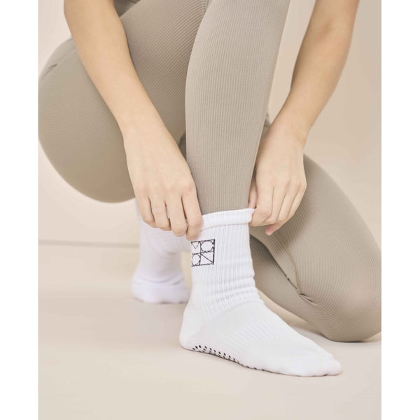 Moonchild Yoga Wear Moonchild Pilates Socks - White