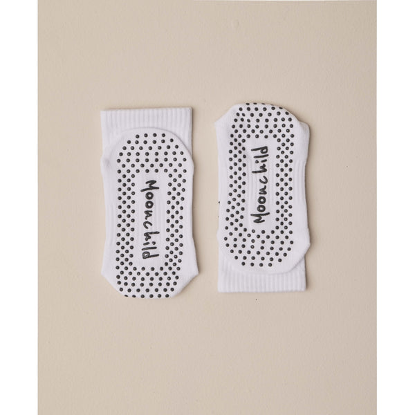moonchild yoga wear Moonchild Pilates Socks - White