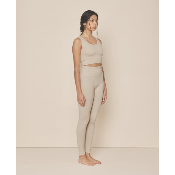 Moonchild Yoga Wear Soft Rib Seamless Legging - Rain