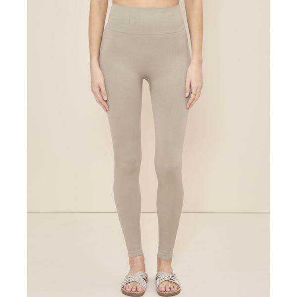 moonchild yoga wear Soft Rib Seamless Legging - Vintage Khaki