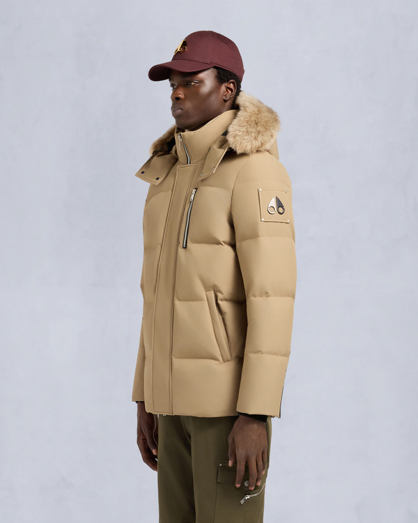 Moose Knuckles CLOUD SHEARLING TRIM 3Q JACKET DUNE/BRONZE