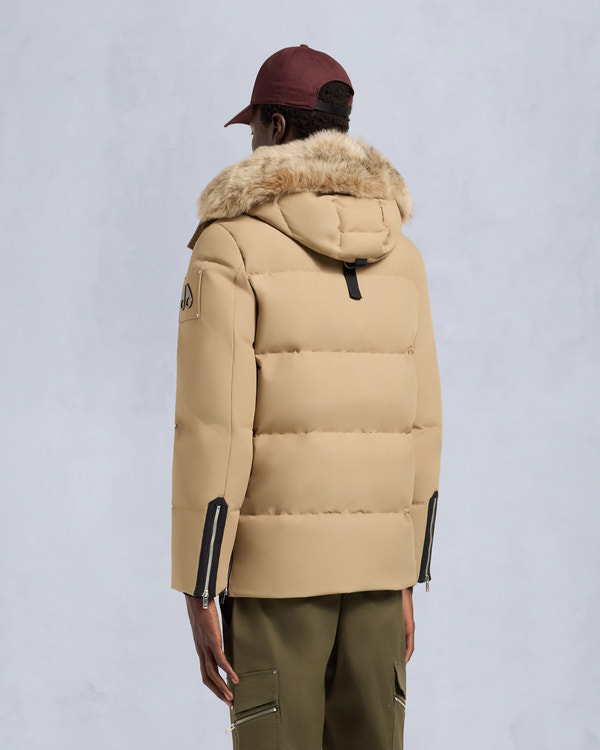 Moose Knuckles CLOUD SHEARLING TRIM 3Q JACKET DUNE/BRONZE