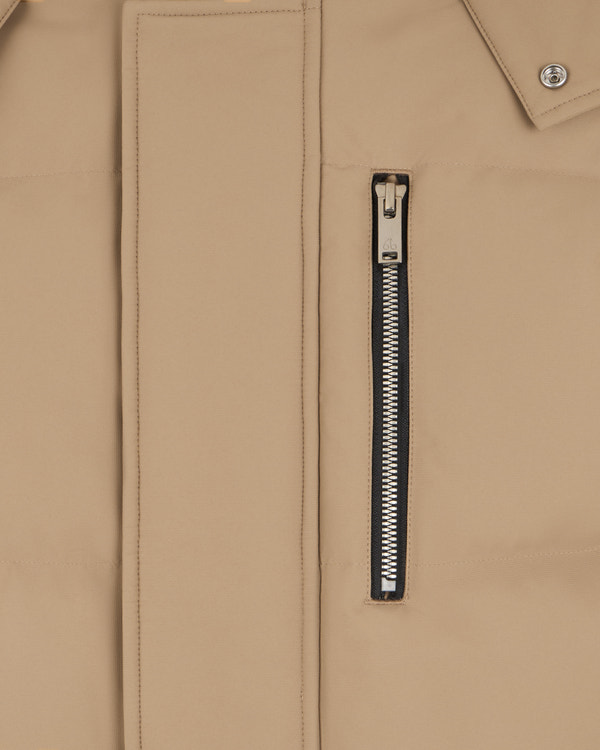 Moose Knuckles CLOUD SHEARLING TRIM 3Q JACKET DUNE/BRONZE