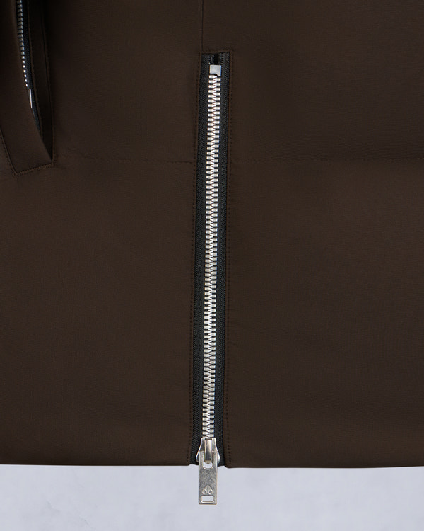 Moose Knuckles CLOUD SHEARLING TRIM 3Q JACKET ESPRESSO/BLACK