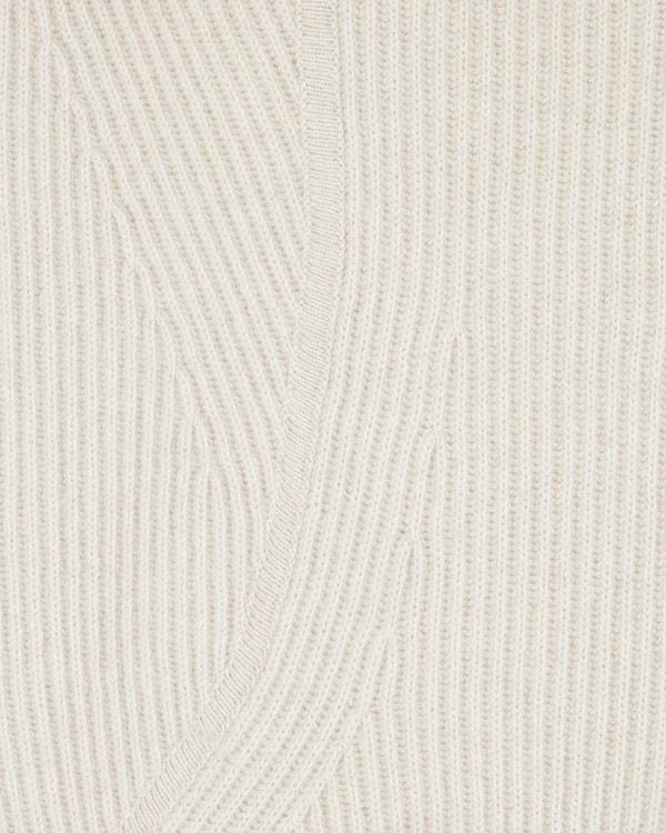 Moose Knuckles COLSON CREWNECK SWEATER ALABASTER MELANGE