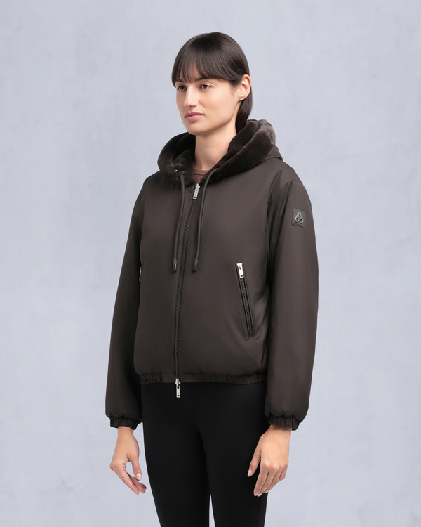 Moose Knuckles EATON REVERSIBLE BUNNY ESPRESSO/ESPRESSO