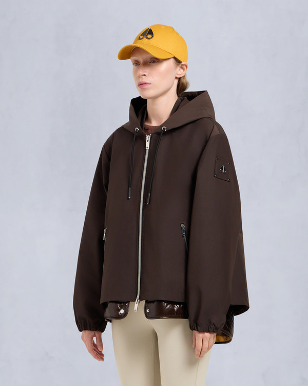 Moose Knuckles EDEN 3-IN-1 JACKET ESPRESSO/BUTTERSCOTCH PLAID