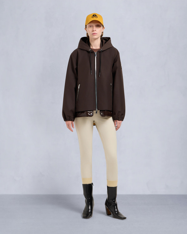 moose knuckles EDEN 3-IN-1 JACKET ESPRESSO/BUTTERSCOTCH PLAID