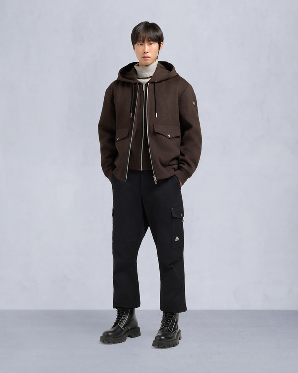 moose knuckles ELLINGTON BOMBER JACKET ESPRESSO/ESPRESSO