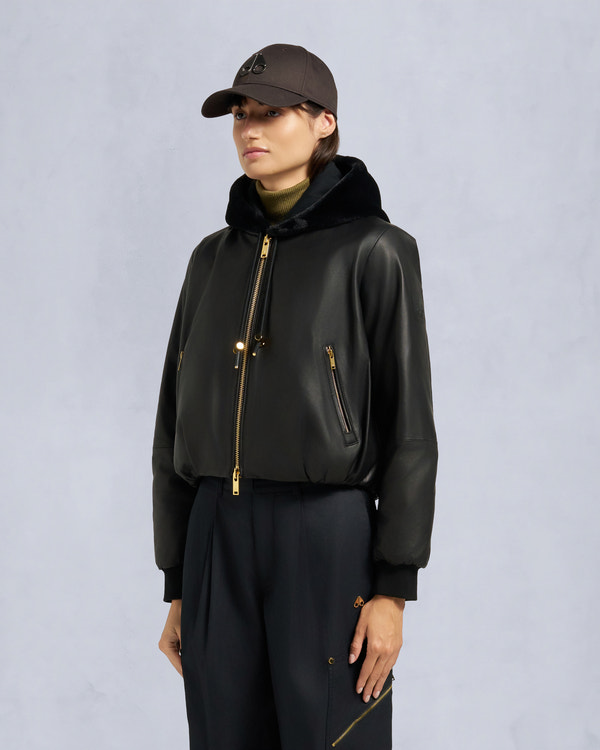 Moose Knuckles GOLD SERIES CARDIN BUNNY JACKET BLACK