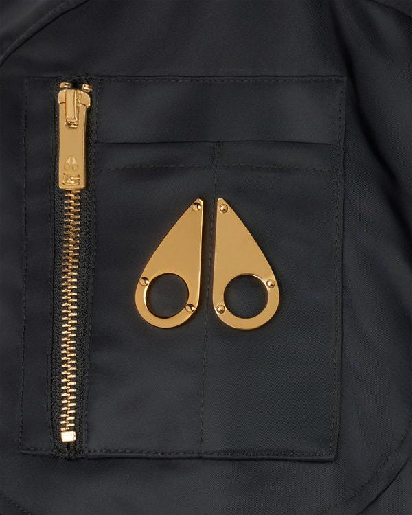 Moose Knuckles GOLD SERIES LUDO BOMBER JACKET BLACK/BLACK