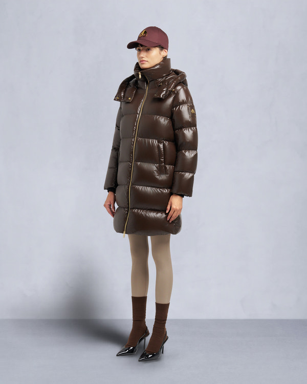 Moose Knuckles GOLD SERIES MOONSTONE PARKA JACKET ESPRESSO