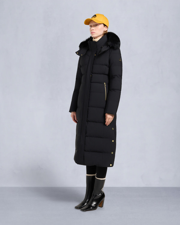 Moose Knuckles GOLD SERIES NYLUXE JOCADA PARKA BLACK/BLACK