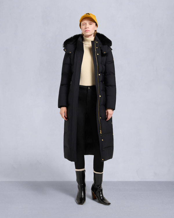 moose knuckles GOLD SERIES NYLUXE JOCADA PARKA BLACK/BLACK moose knuckles GOLD SERIES NYLUXE JOCADA PARKA BLACK/BLACK