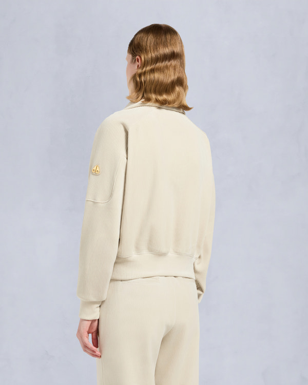 Moose Knuckles GOLD SERIES PRESTON FULL ZIP ALABASTER