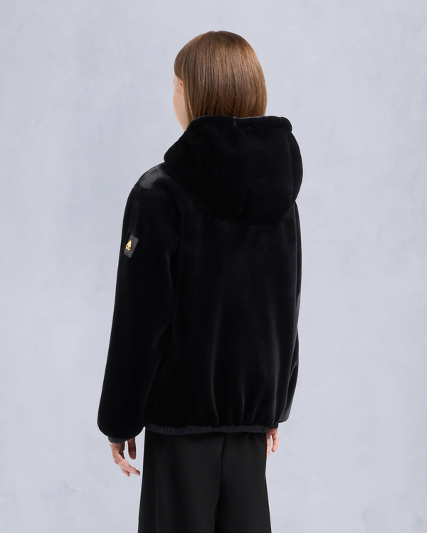 Moose Knuckles KIDS UNISEX GOLD SERIES SIMCOE REVERSIBLE BUNNY BLACK