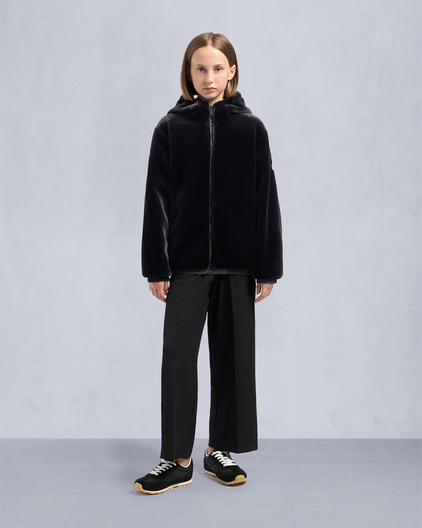 moose knuckles KIDS UNISEX GOLD SERIES SIMCOE REVERSIBLE BUNNY BLACK