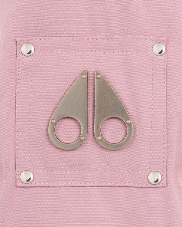 Moose Knuckles KIDS UNISEX ORIGINAL SHEARLING TRIM 3Q JACKET MAUVE/ALABASTER