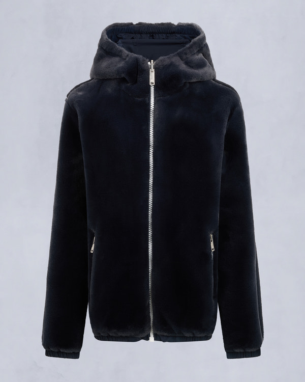 moose knuckles KIDS UNISEX SIMCOE REVERSIBLE BUNNY NAVY