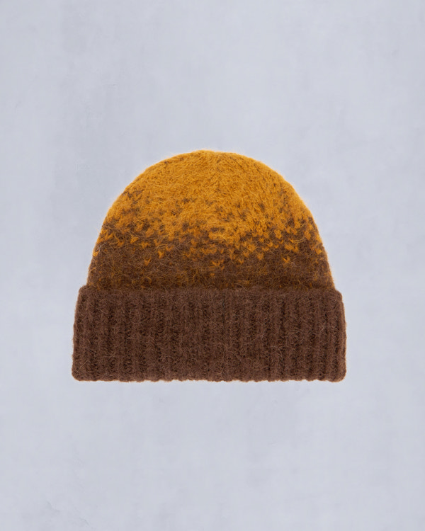 Moose Knuckles LUNA KNIT BEANIE BUTTERSCOTCH/ESPRESSO