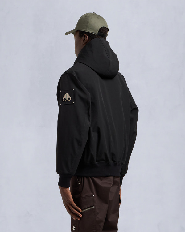 Moose Knuckles MASON 3-IN-1 BOMBER JACKET BLACK/MOSS