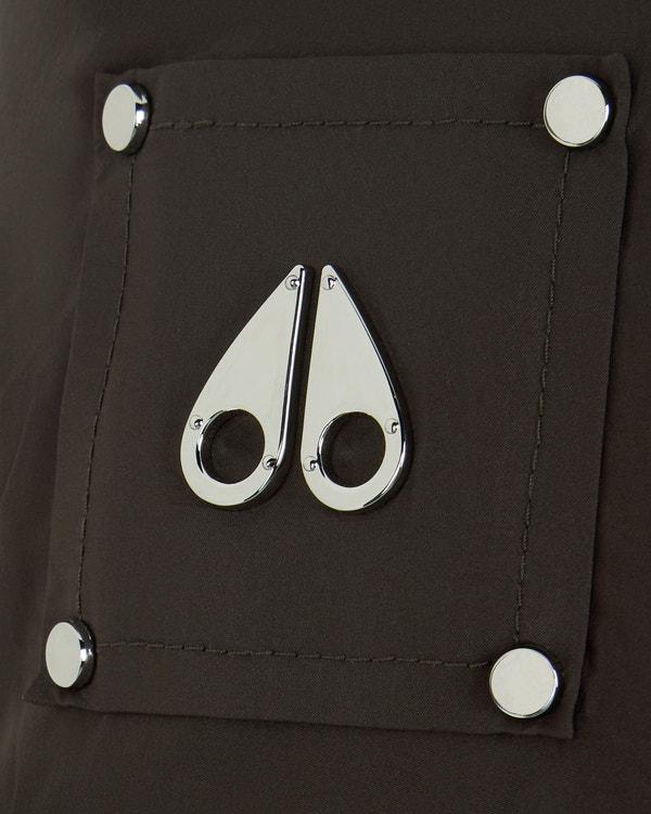 Moose Knuckles AKAI CROPPED PUFFER ESPRESSO