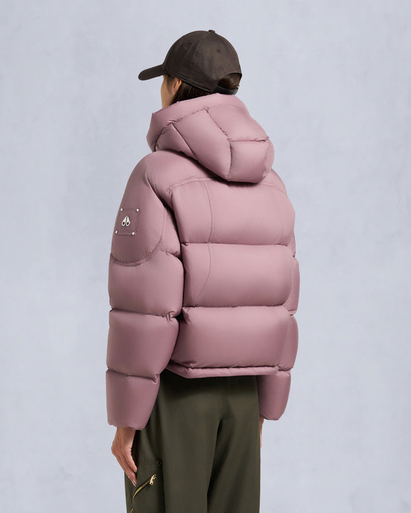 Moose Knuckles AKAI CROPPED PUFFER MAUVE