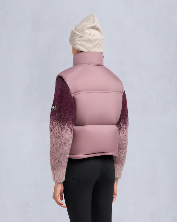 Moose Knuckles AKAI PUFFER VEST MAUVE
