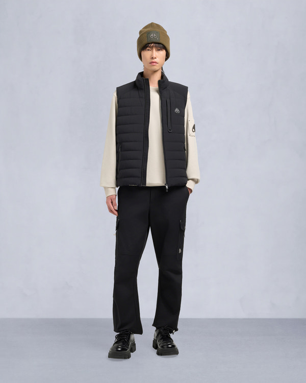 moose knuckles ATRIUM VEST BLACK