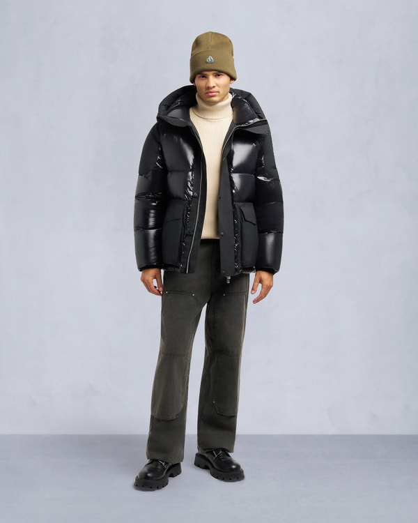 moose knuckles BRIAR 3Q PUFFER BLACK