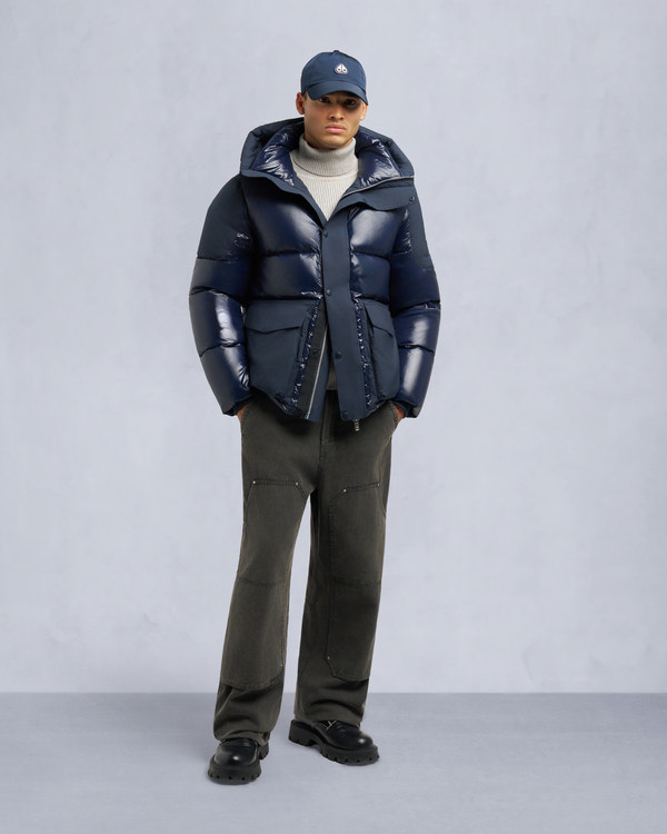 moose knuckles BRIAR 3Q PUFFER NAVY