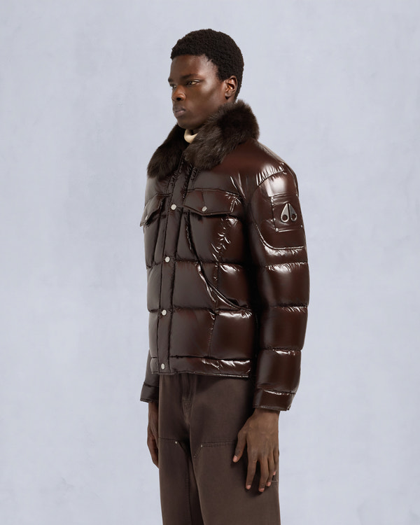 Moose Knuckles BRIAR SHIRT JACKET ESPRESSO