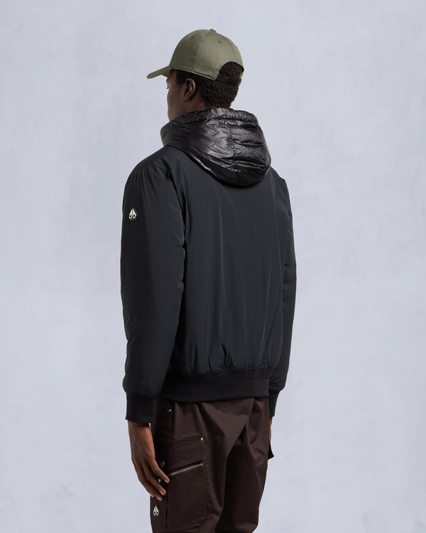 Moose Knuckles BRIXTON BOMBER JACKET BLACK