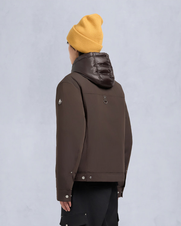 Moose Knuckles BRIXTON TRUCKER JACKET ESPRESSO