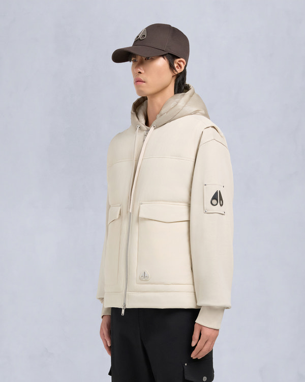 Moose Knuckles BRIXTON VEST ALABASTER