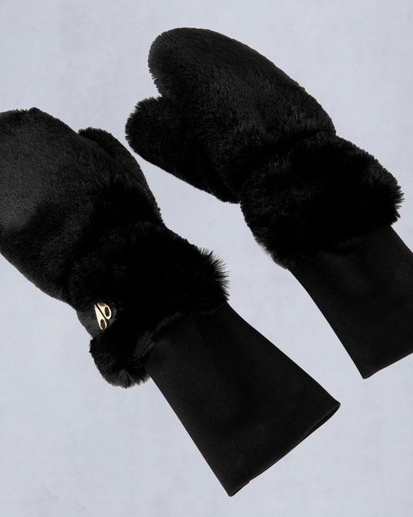 Moose Knuckles BUNNY GLOVES BLACK