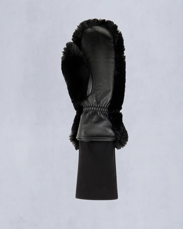 Moose Knuckles BUNNY GLOVES BLACK