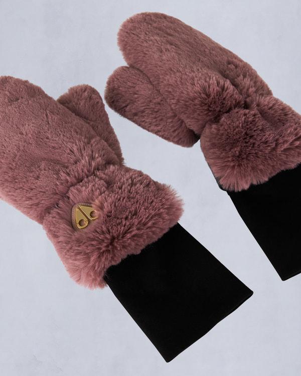 Moose Knuckles BUNNY GLOVES MAUVE
