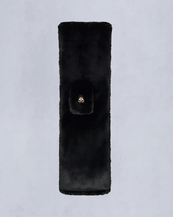 Moose Knuckles BUNNY SCARF BLACK