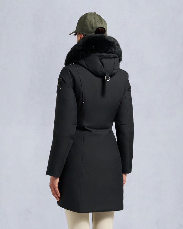 Moose Knuckles CLOUD SHEARLING PARKA BLACK/BLACK